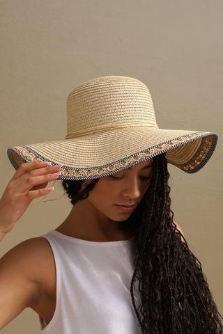 Straw Hat - 56cm