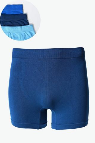 3-pack Seamless Boxer Briefs