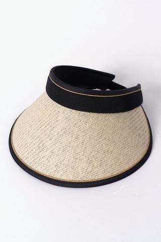 Straw Visor - 56cm