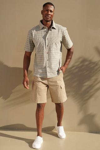Twill Cargo Shorts