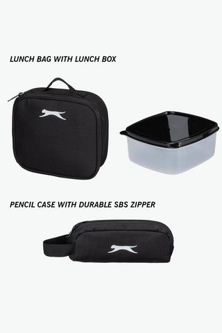 Slazenger Backpack And Lunch Box