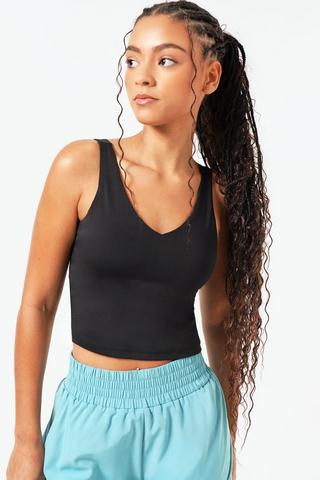 Technical Longer Length Crop Top