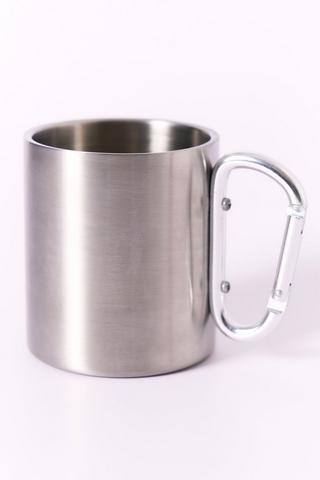 Steel Mug With Carabiner