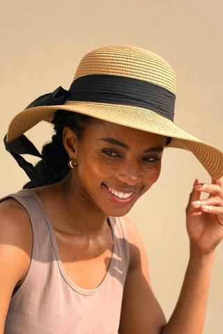 Wide Brim Straw Hat