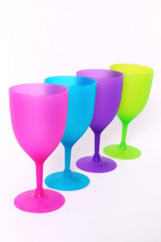 Moto Quip 4-pack Wine Goblet