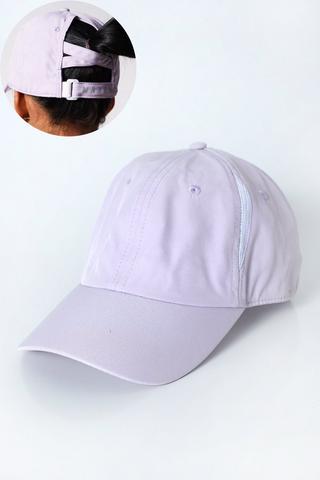 6-panel Ponytail Cap - 56cm