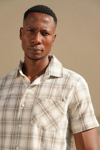 Seersucker Check Shirt