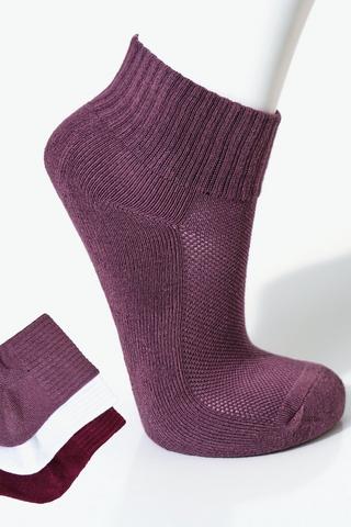 3-pack Cushioned Crew Socks 4-7