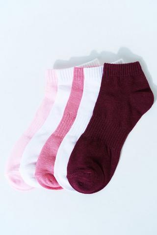 5-pack Arch Support Socks 4-7