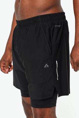 Elite Dri-sport Double Layer Shorts