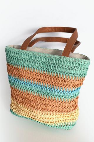 Straw Beach Bag