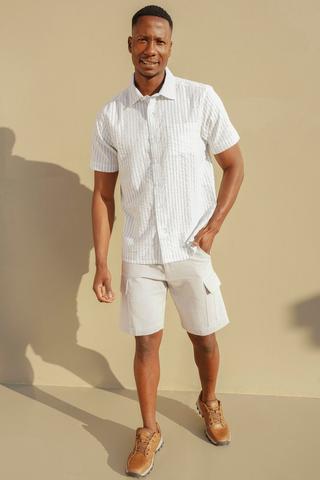 Cotton Cargo Shorts
