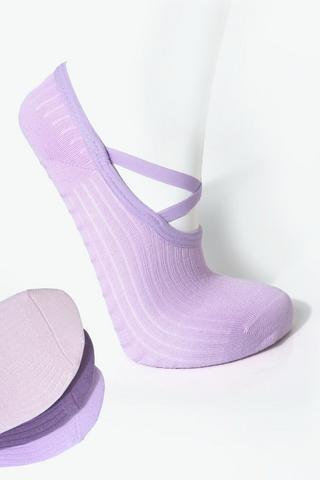 3-pack Yoga Socks 4-7