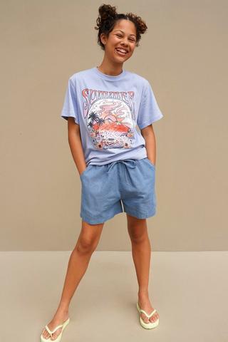 Longer Length Statement T-shirt