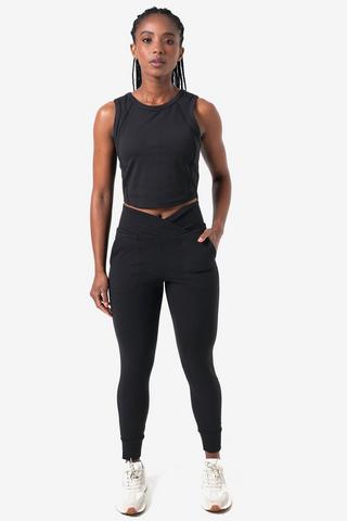 Technical Cropped Tank
