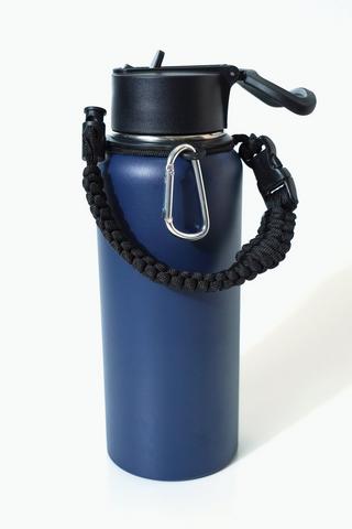 1-litre 2-lids Stainless Steel Bottle