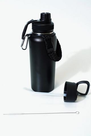 900ml 2-lids Stainless Steel Bottle
