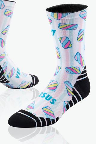 Versus Marshmallow Crew Socks 4-7