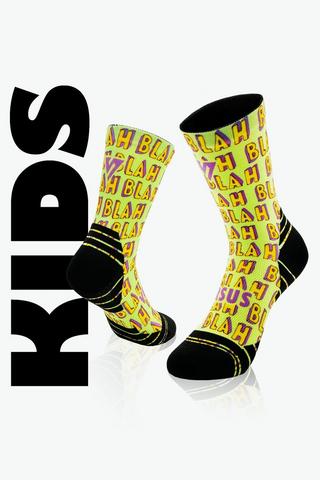 Versus Blahblahblah Kids' Crew Socks