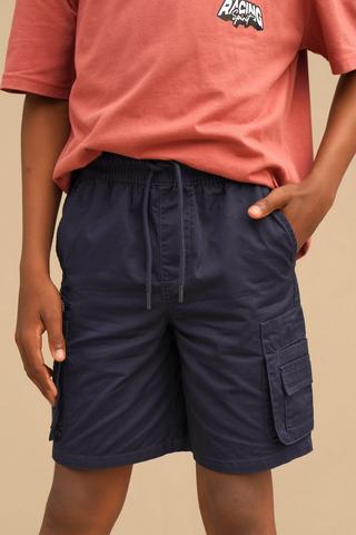 Twill Cargo Shorts