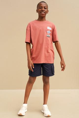Twill Cargo Shorts
