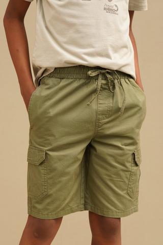 Twill Cargo Shorts
