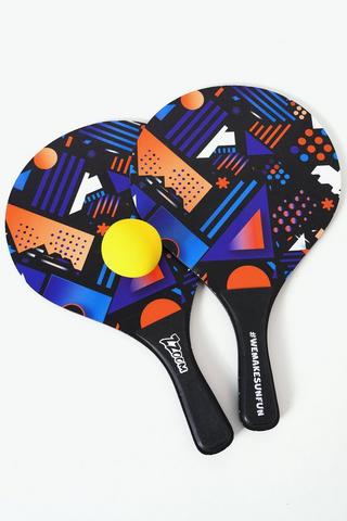 Beach Paddle Bat And Ball Set