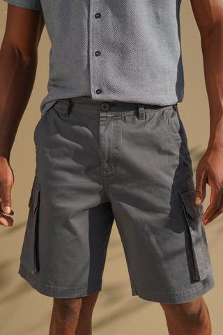 Twill Cargo Shorts