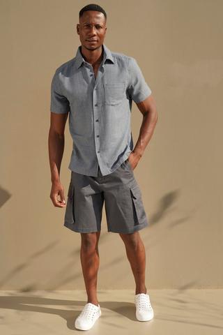 Twill Cargo Shorts