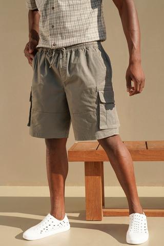 Twill Cargo Shorts