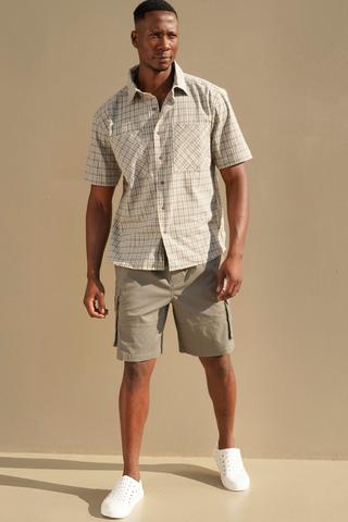 Twill Cargo Shorts