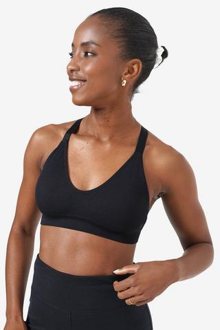 Low Impact Ribbed Sports Bra