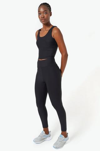 Ribbed 7/8 Length Legging