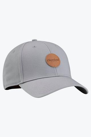 Cleveland Leather Patch Cap
