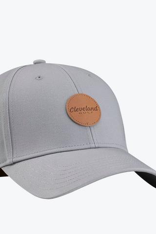 Cleveland Leather Patch Cap