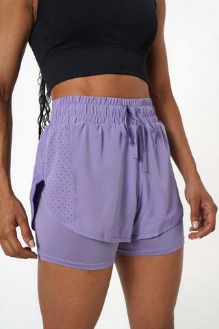 Elite Technical Double Layer Running Short
