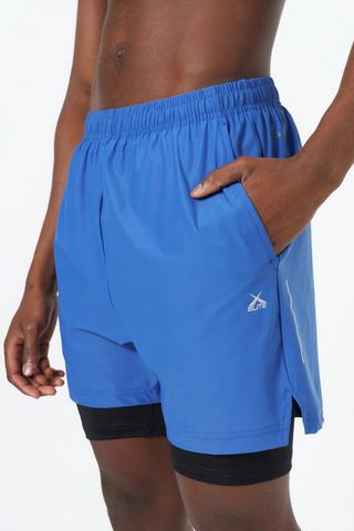 Elite Textured Double Layer Shorts