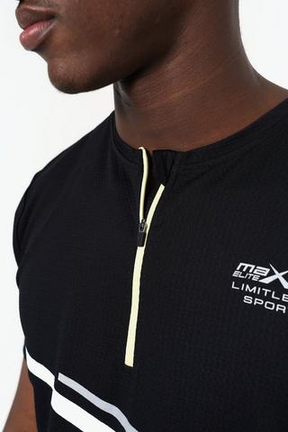 Elite Quarter Zip Running T-shirt