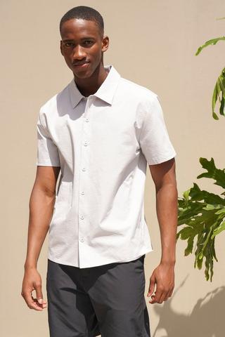Seersucker Technical Shirt