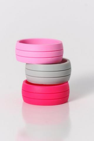 3-pack Silicone Rings