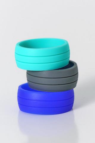 3-pack Silicone Rings