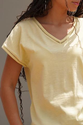 Short Sleeve Knit Top