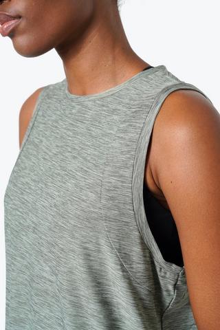 Technical Cropped Tank