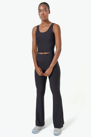 Ribbed Longer Length Crop Top