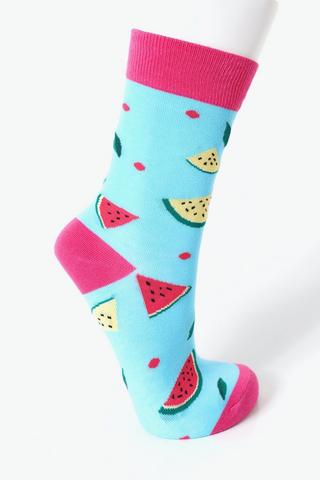 Watermelon Fun Socks