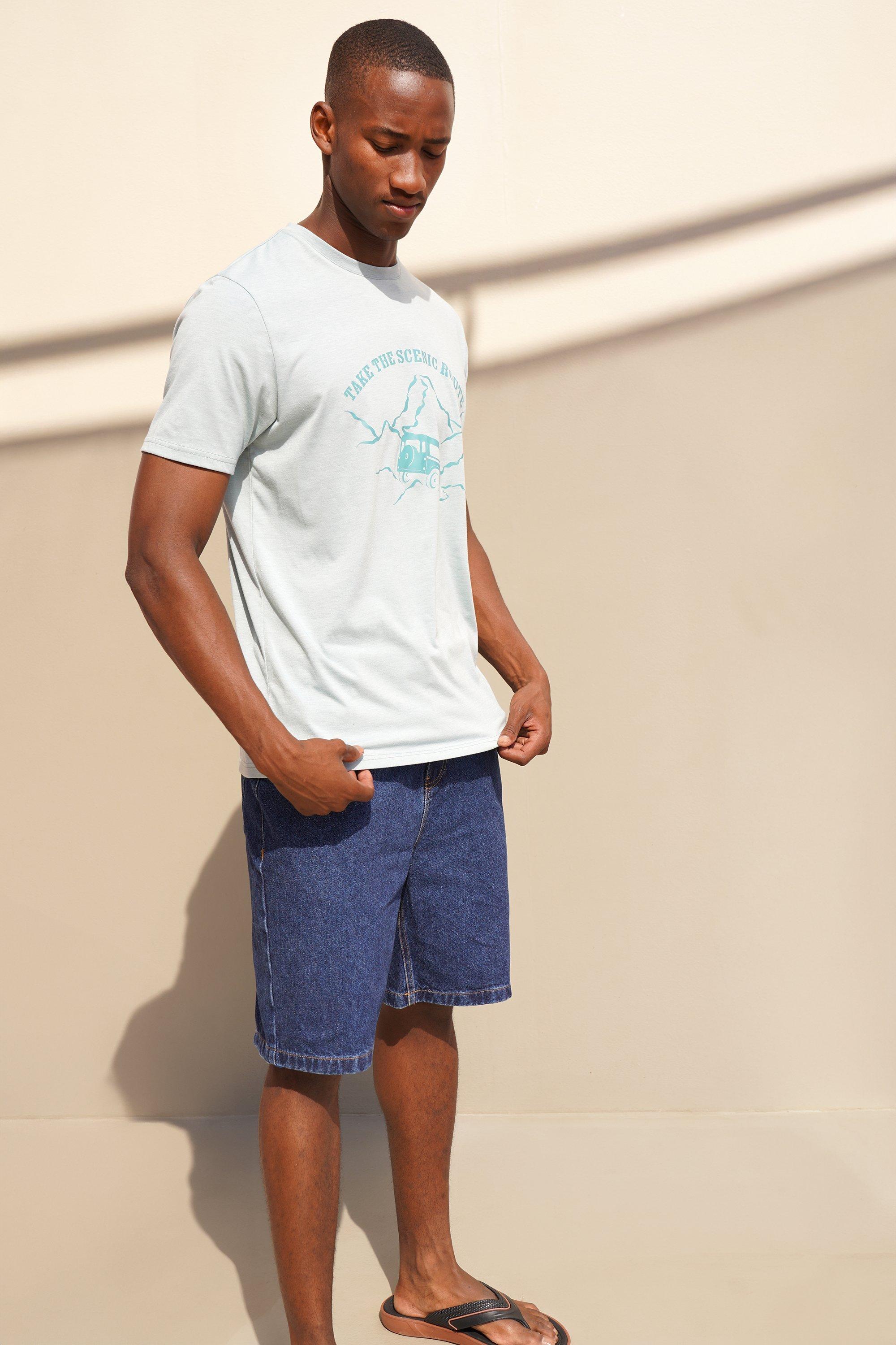ボトムス・スパッツ TINY COTTONS dark wash denim Denim Short
