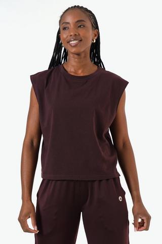 Studio Boxy Cropped Tank