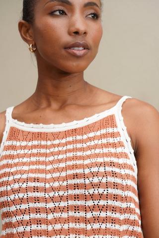 Knitted Strappy Top