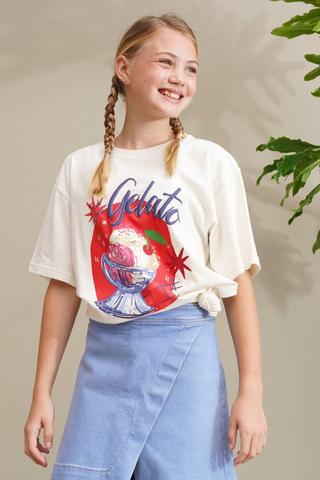 Longer Length Cotton T-shirt