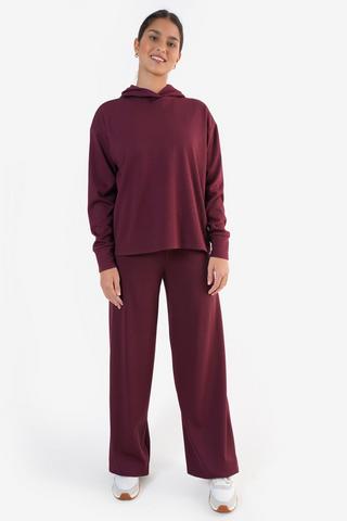 Ribbed Wide Leg Pants